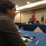 Diane Rodriguez Junto A Dainius Puras Relator Especial De Onu Para La Salud Mental Y Fisica 2 150x150