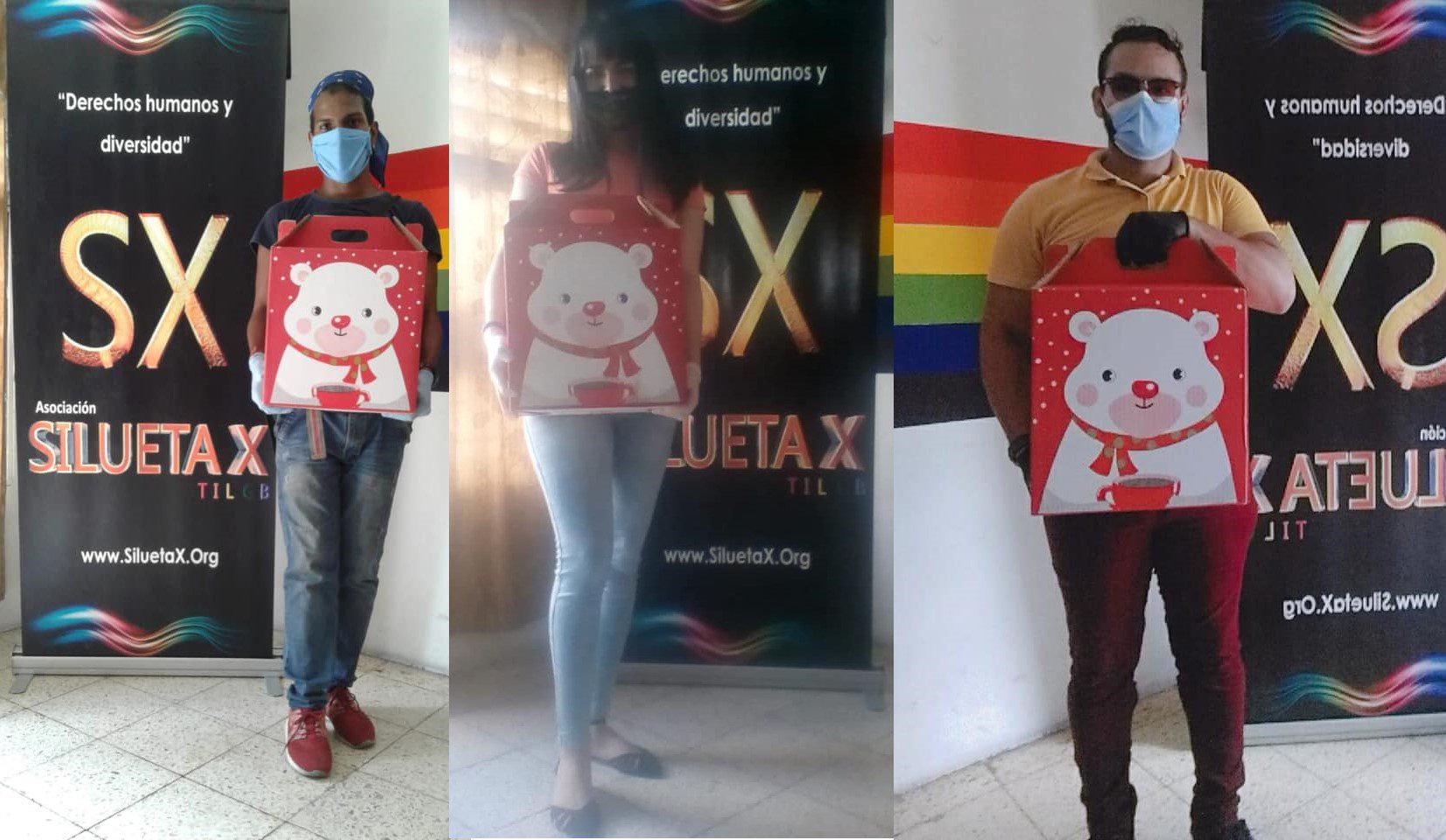 Silueta X Entrega Canastas De Alimentos En Guayaquil Asociacion Silueta X