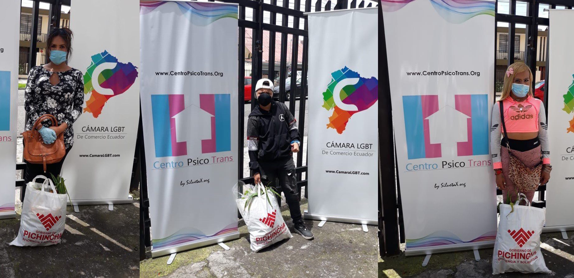 Por 3era Ocasion Silueta X Centro Psico Trans Y Camara Lgbt Donan Alimentos A Persona Lgbt Y Trans Ecuador Covid19 Portada