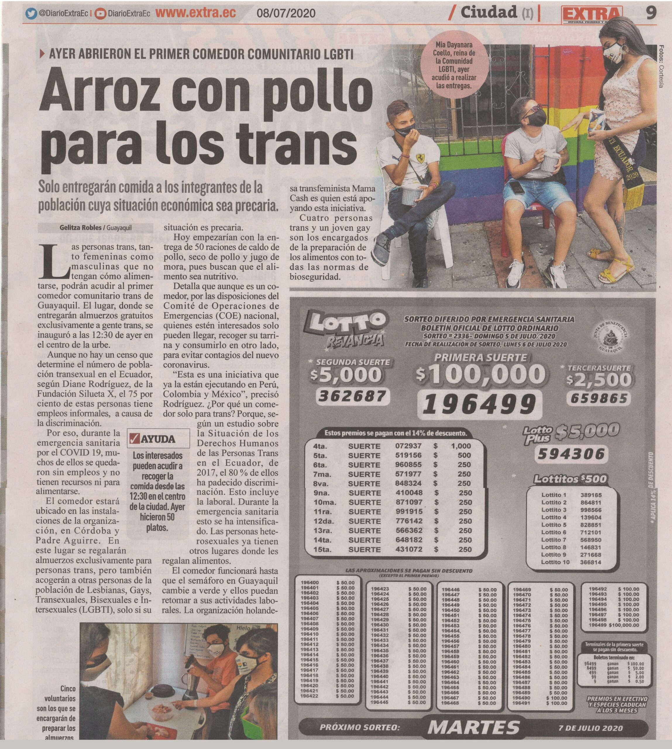 Primer Comerdor Comunitario Trans Lgbt En Guayaquil Ecuador Arroz Con Pollo Para Los Trans Asociacic3b3n Silueta X Scaled