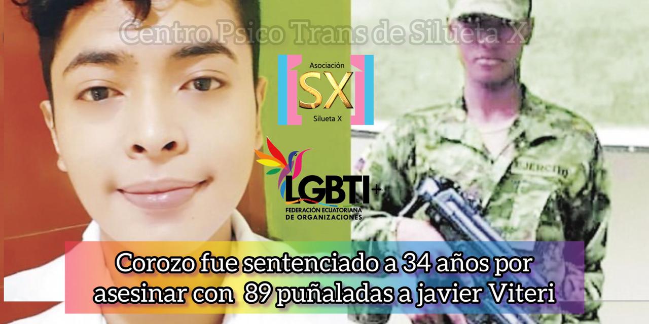 Conscripto que habría asesinado a joven gay con 89 puñaladas recibió 34 años de cárcel Conscripto Que Habria Asesinado A Joven Gay Con 89 Punaladas Recibio 34 Anos De Carcel Federacion Ecuatoriana De Organizaciones Lgbtiq 3