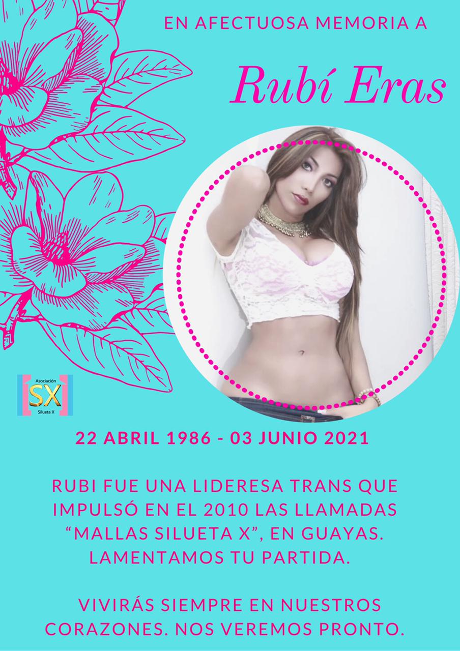 En afectuosa memoria a Rubí Eras En Afectuosa Memoria A Rubi Eras Asociacion Silueta X