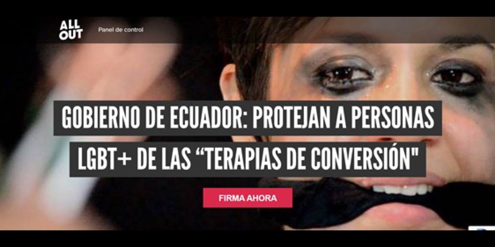 Gobierno Nacional activen el Protocolo de intervención en casos de terapias de conversión por identidad de género y orientación sexual – All Out Gobierno De Ecuador Protejan A Las Personas Lgbt De Las Terapias De Conversion