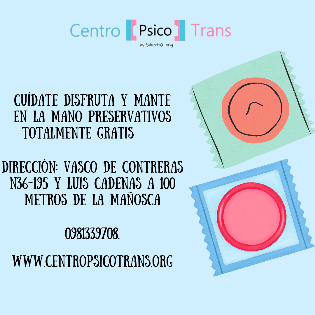 Cuídate disfruta y Mante en la mano preservativos totalmente gratis Dirección: Vasco de Contreras N36−195 y Luis Cadenas a 100 metros de la Mañosca Tu Decides Instagram Post